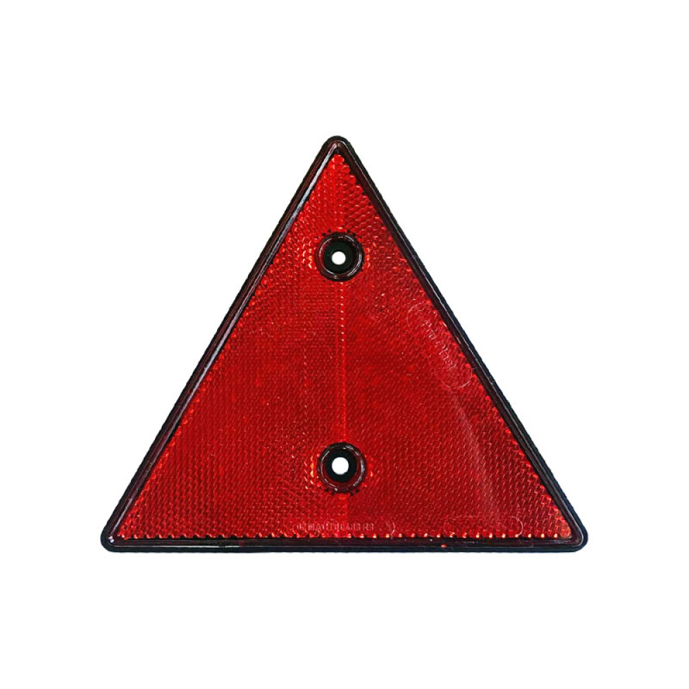 Αντανακλαστικό Τρίγωνο Βιδωτό 139mm x 160mm Proplast Κόκκινο 26106004 1 Τεμάχιο