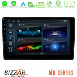 Bizzar M8 Series 8Core Android12 4+32GB Navigation Multimedia Tablet 10″