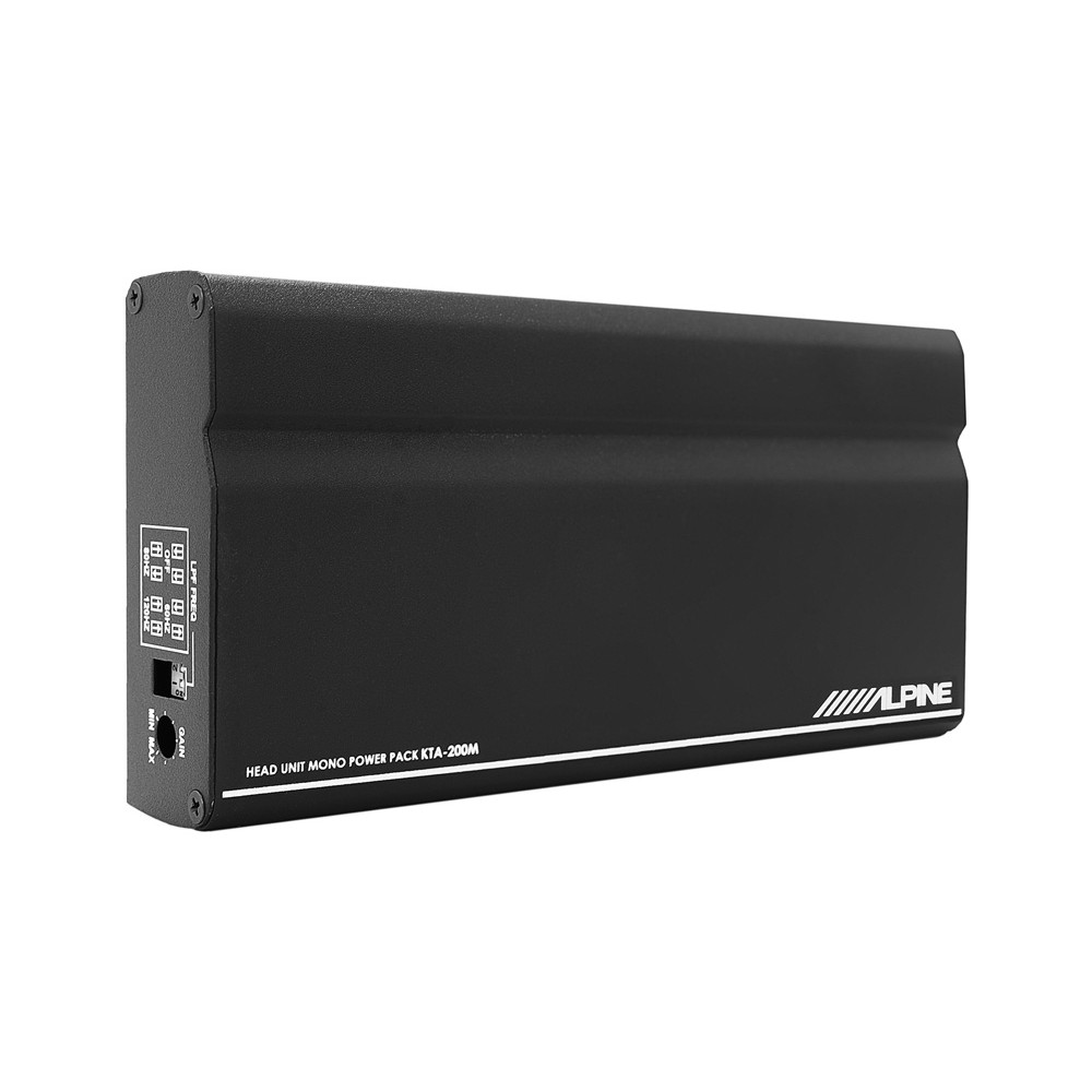 Alpine KTA-200M Mono Power Pack Amplifier with PowerStack Capability